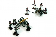 Оловянная миниатюра - Артиллерийское сражение