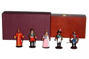 Оловянная миниатюра - Русские цари