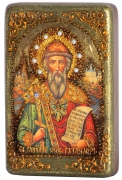 Настольная икона князь Владимир