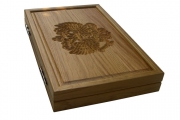 Резные дорожные нарды Резные дорожные нарды