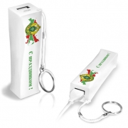 Внешний аккумулятор Пограничные войска белый - емкость 2200mAh Внешний аккумулятор Пограничные войска белый - емкость 2200mAh