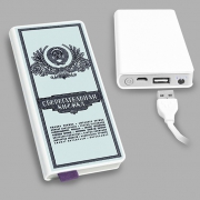 Внешний аккумулятор Записная книжка Сберегательная книжка емкость - 6000 mAh Внешний аккумулятор Записная книжка Сберегательная книжка емкость - 6000 mAh